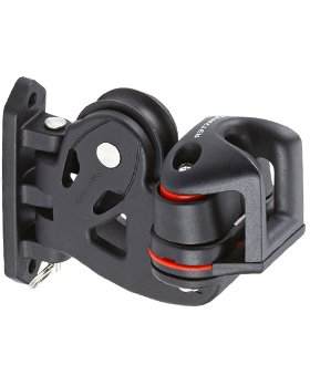 40mm Swivel-exit, Angle Fairlead Cleat Block