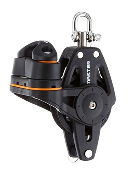 50mm Single Swivel Shackle, Fairlead Cleat, Becket Block