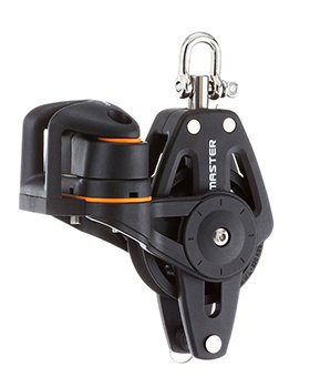 50mm Single Swivel Shackle, Angle Fairlead Cleat, Becket Block