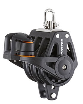 35mm Triple Swivel Shackle, Angle Fairlead Cleat, Becket Block