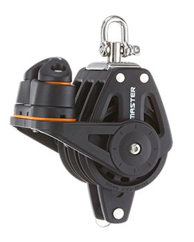 50mm Triple Swivel Shackle, Fairlead Cleat, Becket Block