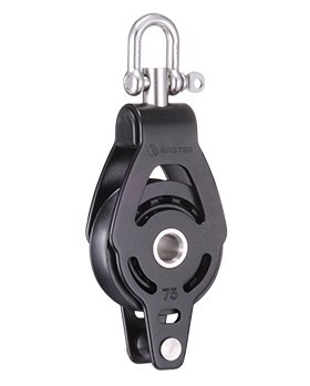 75mm Single Swivel Shackle, Becket Block