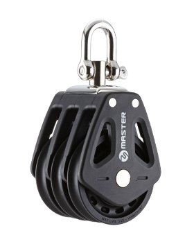 90mm Triple Swivel Shackle, Becket Block