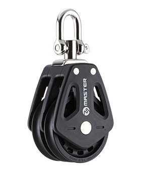 90mm Double Swivel Shackle Block