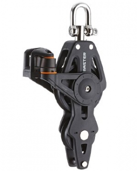 90mm Single Swivel Shackle, Fiddle, Becket, Angle Fairlead Cleat Block